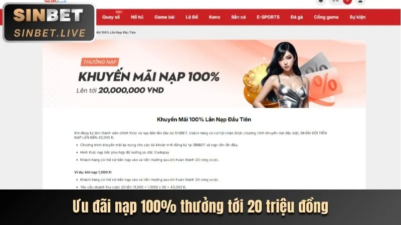 Thưởng nạp tiền hàng ngày nohu 88